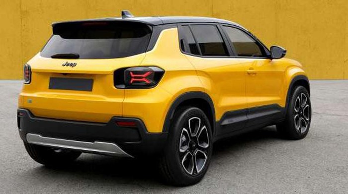 Penampakan perdana calon mobil listrik Jeep Penampakan perdana calon mobil listrik Jeep