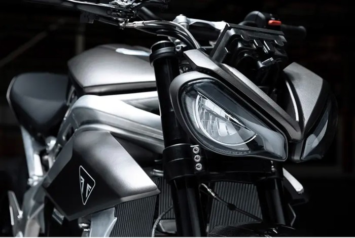 Prototipe motor listrik Triumph TE-1