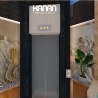 Indra juga akan menempatkan lift di halaman belakang. Lift tersebut menjadi akses untuk menuju ke area hiburan di rooftop. (Foto: YouTube/Indrakenz)