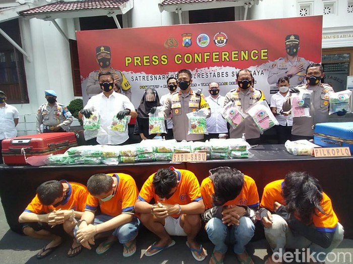 Sindikat narkoba di Surabaya