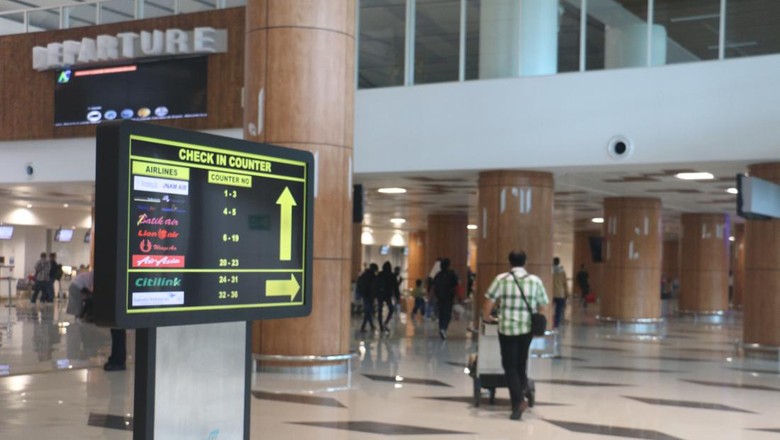 Suasana Bandara Internasional Juanda Menjelang Nyepi Suasana Bandara Internasional Juanda Surabaya menjelang Nyepi.
