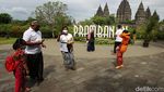 Wisatawan Kunjungi Candi Prambanan Saat Libur Nyepi 2022