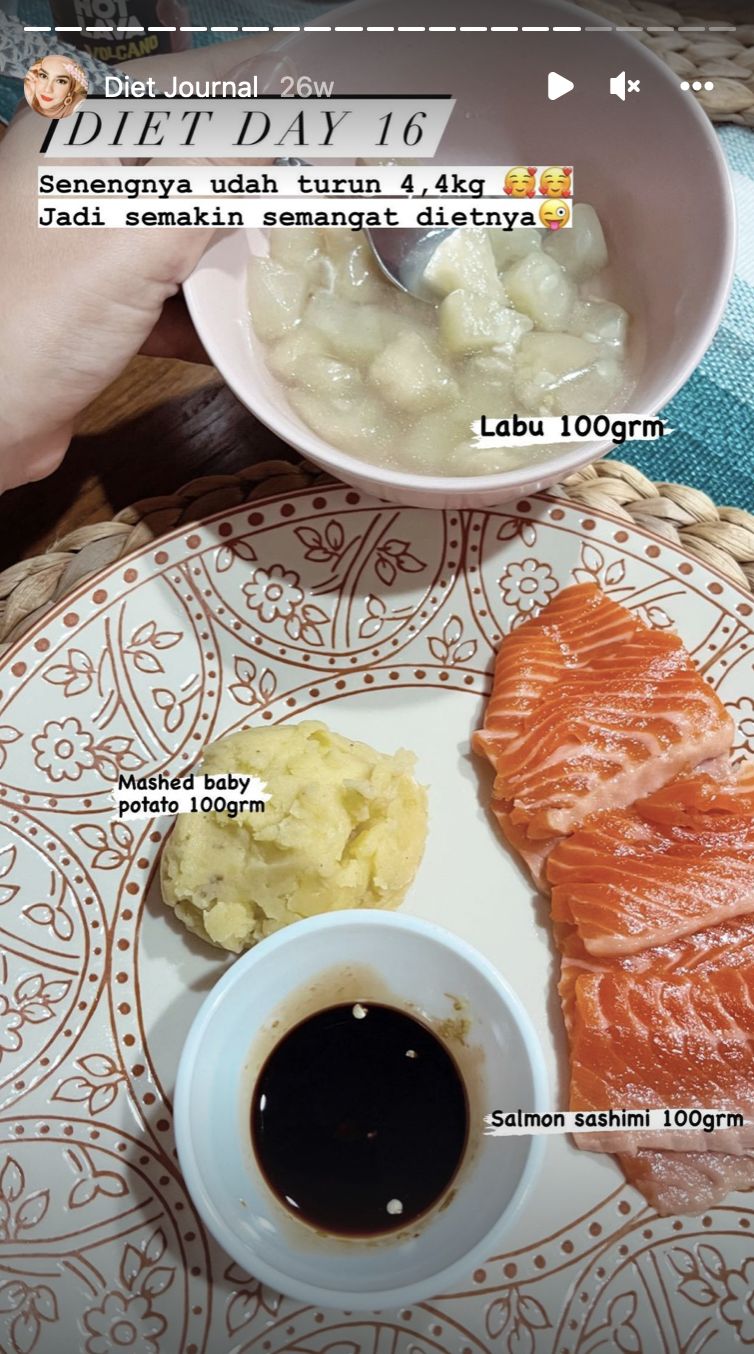 7 Menu Diet Irish Bella yang Berhasil Turun BB 6 Kg dalam 1 Bulan
