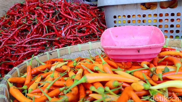 Cabai rawit-bawang merah di Sinjai meroket harganya