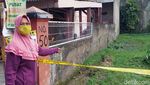 Garis Polisi Melintang di TKP Penemuan Mayat di Bandung