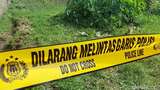Garis Polisi Melintang di TKP Penemuan Mayat di Bandung