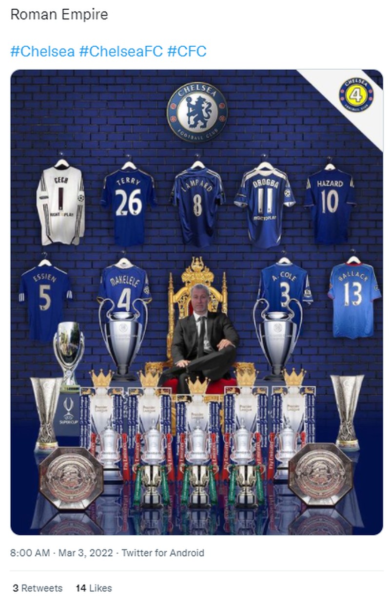 Netizen Terkait Roman Jual Chelsea: Terima Kasih Untuk Segalanya