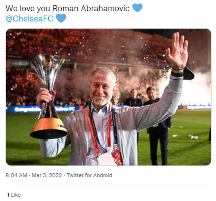 Netizen Terkait Roman Jual Chelsea: Terima Kasih Untuk Segalanya Netizen Terkait Roman Jual Chelsea: Terima Kasih Untuk Segalanya