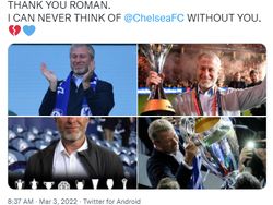 Meme Roman Abramovich Jual Chelsea: Terima Kasih Untuk Segalanya