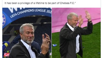 Sejauh ini roman sudah bersama selama 19 tahun dan menyuguhkan 21 piala. Foto: (Twiiter).