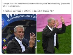 Meme Roman Abramovich Jual Chelsea: Terima Kasih Untuk Segalanya