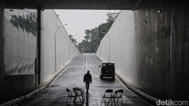 Penampakan Underpass Sriwijaya, Kota Cimahi