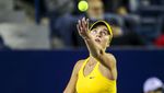 Ekspresi Petenis Ukraina Pecundangi Wakil Rusia di Monterrey