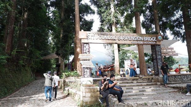 Situ Gunung Sukabumi miliki jembatan terpanjang se-Asia