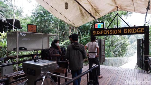 Situ Gunung Sukabumi miliki jembatan terpanjang se-Asia