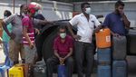 Sri Lanka Krisis BBM, Antrean Mengular di SPBU