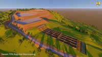 Lokasi TPA Regional Mamitarang berada sekitar 11,2 km dari Bandara Sam Ratulangi Manado dan 14,7 km dari pusat Kota Manado dengan waktu tempuh sekitar 36 menit melalui jalur darat. Keberadaan TPA ini diharapkan dapat memberikan dukungan nyata bagi pengembangan kawasan wisata Manado - Bitung - Likupang sebagai salah satu DPSP yang dicanangkan oleh Presiden Joko Widodo.