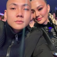 Di akun Instagram-nya, Adam Rosyadi beberapa kali memamerkan kebersamaanya dengan Agnez di acara tersebut.Foto: Instagram @ryoshiadam