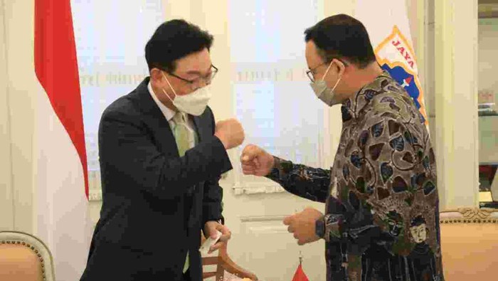 Anies Baswedan bertemu Dubes Korsel