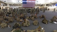 Sekitar 12 ribu personel militer AS dari semua divisi tersebar di negara-negara Eropa dekat Ukraina.