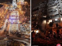 Foto Ukraina Sebelum dan Sesudah Invasi Rusia Bikin Sedih