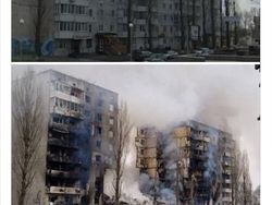 Foto Ukraina Sebelum dan Sesudah Invasi Rusia Bikin Sedih