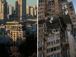 Foto Ukraina Sebelum dan Sesudah Invasi Rusia Bikin Sedih