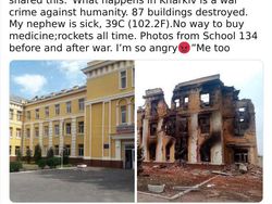 Foto Ukraina Sebelum dan Sesudah Invasi Rusia Bikin Sedih