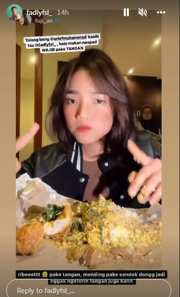 Cara Makan Nasi Padang Diperdebatkan