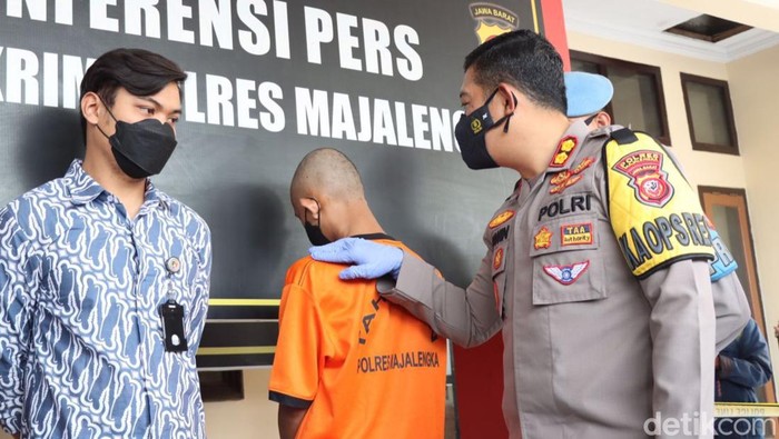 Ekspos pelaku pencabulan di Majalengka.