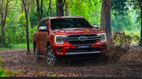 Everest terbaru disinyalir akan diperkenalkan pada 2023 besok dengan berbagai perubahan. Foto: Pool (Ford/Motortrend)