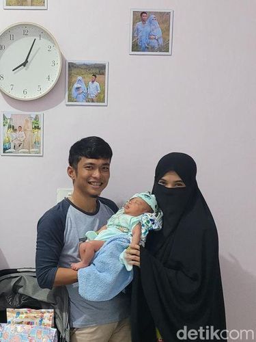 Foto keluarga Vicky Jackson.