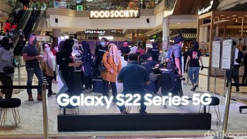 Galaxy S22 Series 5G Consumer Launch digelar 4 – 6 Maret 2022 di Kota Kasablanka. Foto: Adi Fida Rahman/detikINET