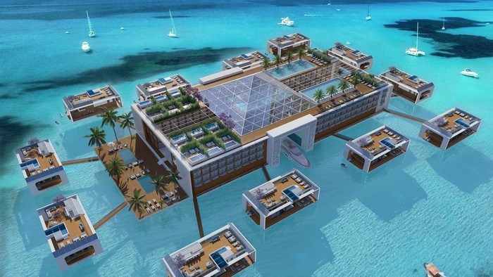 Kempinski Floating Palace