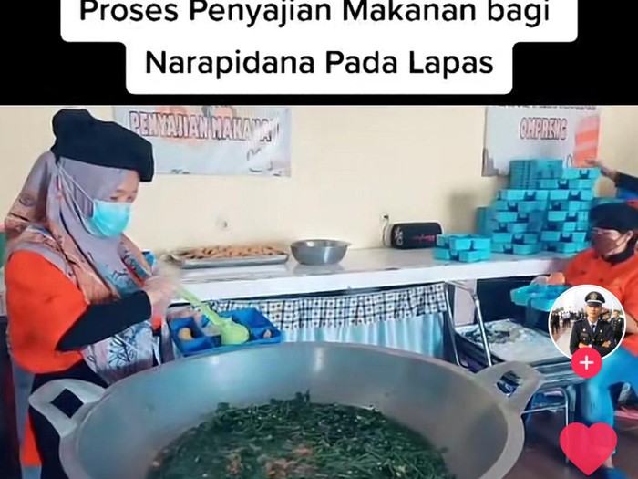 Menu Makanan di Penjara