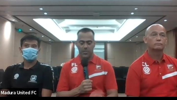 Pelatih Madura United Fabio Lefundes