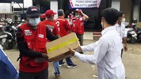 Bantuan kali ini dikirim ke wilayah Banten untuk membantu warga yang terdampak bencana banjir.