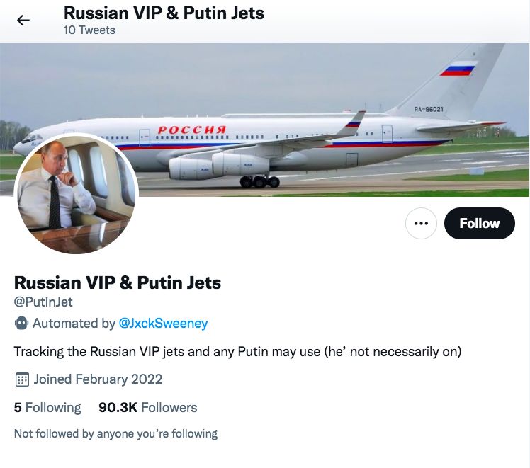 Putin Jet