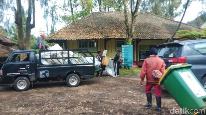 sampah di ijen