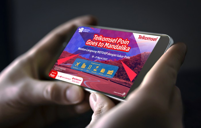 Telkomsel Poin Goes to Mandalika