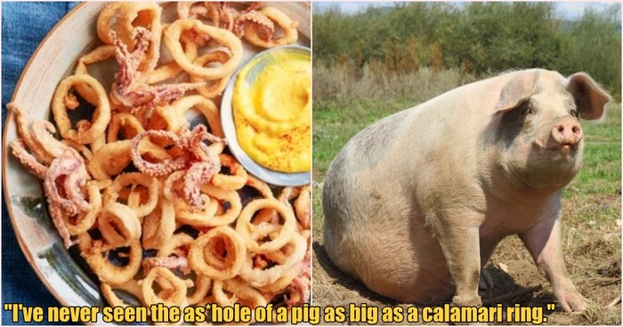 Viral Hoax Cumi Calamari Terbuat dari Dubur Babi, Ini Isi Pesannya