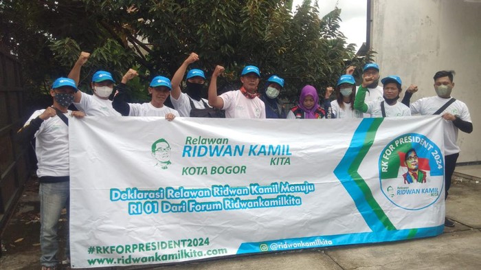 Deklarasi dukung Ridwan Kamil maju Pilpres 2024