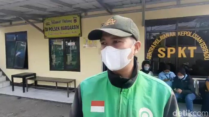 Driver Ojol korban tabrak lari Margaasih, Kabupaten Bandung.