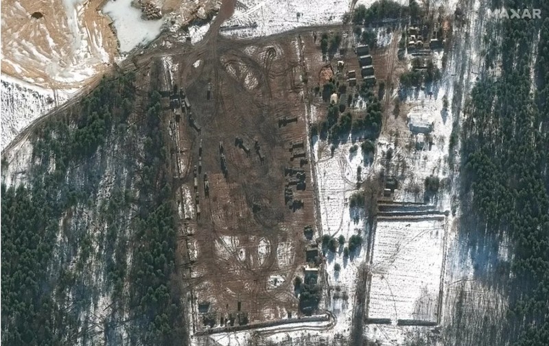 Foto satelit invasi Rusia-Ukraina