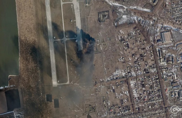 Foto satelit invasi Rusia-Ukraina Foto satelit invasi Rusia-Ukraina