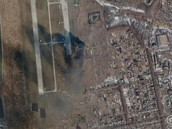 Invasi Rusia ke Ukraina dalam Foto Satelit