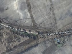 Invasi Rusia ke Ukraina dalam Foto Satelit