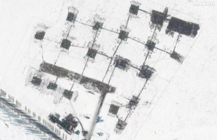 Foto satelit invasi Rusia-Ukraina Foto satelit invasi Rusia-Ukraina