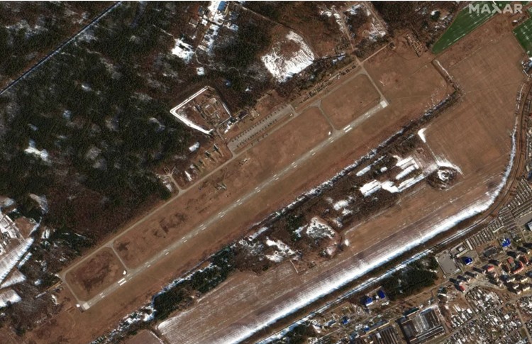 Foto satelit invasi Rusia-Ukraina Foto satelit invasi Rusia-Ukraina