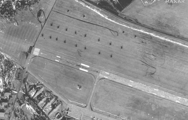 Foto satelit invasi Rusia-Ukraina